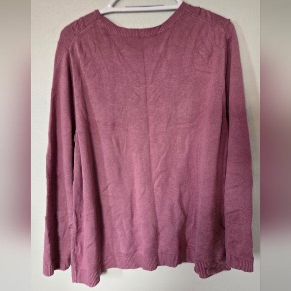 FoxCroft Pink Sweater Size 2X - Picture 2 of 5